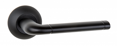 Ручка дверная, черный дверной фурнитуры для межкомнатных дверей оптом и в розницу с доставкой по всей России