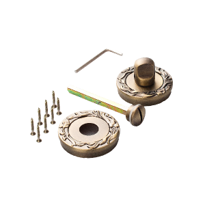 Завертка к ручкам декоративная РЕНЦ 20 дверной фурнитуры для межкомнатных дверей оптом и в розницу с доставкой по всей России