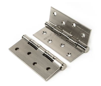 Петля дверная универсальная "100-4S FH" дверной фурнитуры для межкомнатных дверей оптом и в розницу с доставкой по всей России