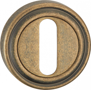 Накладка под сувальдн. ключ РЕНЦ 16 дверной фурнитуры для межкомнатных дверей оптом и в розницу с доставкой по всей России