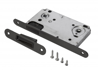 Магнитная защелка сантехническая, черный дверной фурнитуры для межкомнатных дверей оптом и в розницу с доставкой по всей России