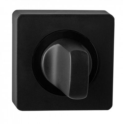 Завертка квадратная к ручкам, черный дверной фурнитуры для межкомнатных дверей оптом и в розницу с доставкой по всей России