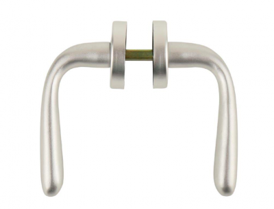 Ручка дверная анодированная фото 