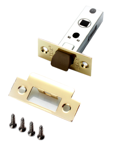 Защелка межкомнатная с полиамидным язычком "L 5-45 plastic" дверной фурнитуры для межкомнатных дверей оптом и в розницу с доставкой по всей России