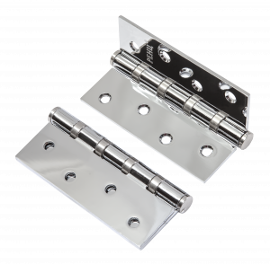 Петля стальная 100*75*2,5, 4 подшипника, б/колп. дверной фурнитуры для межкомнатных дверей оптом и в розницу с доставкой по всей России