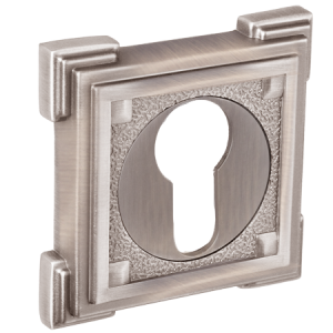 Накладка на цилиндр декоративная РЕНЦ 19 дверной фурнитуры для межкомнатных дверей оптом и в розницу с доставкой по всей России