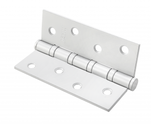 Петля стальная 100*75*2,5, 4 подшипника, б/колп. дверной фурнитуры для межкомнатных дверей оптом и в розницу с доставкой по всей России