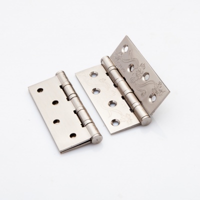 Петля ст. декор FL РЕНЦ 100*75*2,5, 4подш., плоск. колп. дверной фурнитуры для межкомнатных дверей оптом и в розницу с доставкой по всей России