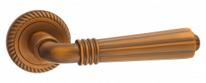 Ручка дверная "AL 513-17", кофе