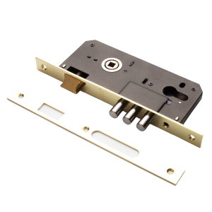 Замок врезной под цилиндр "LBB 8545-4/2" дверной фурнитуры для межкомнатных дверей оптом и в розницу с доставкой по всей России