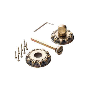 Завертка к ручкам РЕНЦ 10 дверной фурнитуры для межкомнатных дверей оптом и в розницу с доставкой по всей России