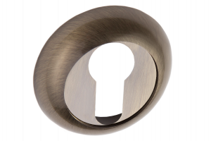 Накладка на цилиндр к ручкам РЕНЦ 08 дверной фурнитуры для межкомнатных дверей оптом и в розницу с доставкой по всей России