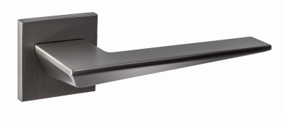 Ручка дв. "Кроне", серия SLIM, матовый черный никель