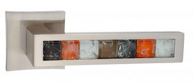 Ручка дверная "931-13", никель матовый