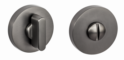 Завертка к ручкам РЕНЦ, матовый черный никель