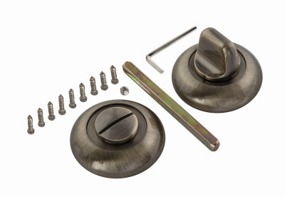 Завертка к ручкам РЕНЦ, бронза ант.