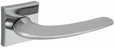 Ручка дверная "932-13", Хром блестящий