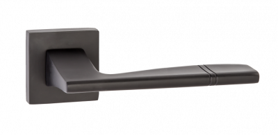 Ручка дверная "Риволи", матовый черный никель