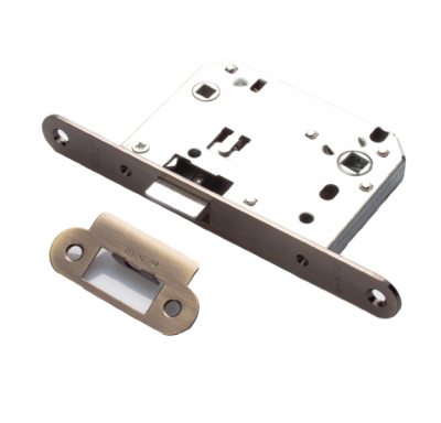 Защелка сантехническая "LB 2070 oval АВ", бронза ант.