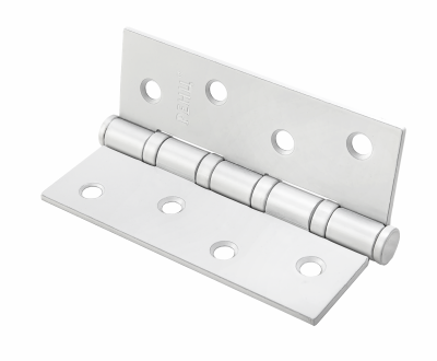 Петля стальная 100*75*2,5, 4 подшипника, б/колп., белый