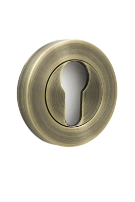 Накладка на цилиндр к ручкам ORO&ORO, бронза античная