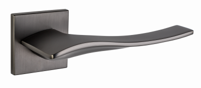 Ручка дв. "Латина", серия SLIM, матовый черный никель