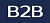 Логотип бренда B2B