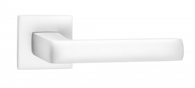 Ручка дверная "Эспрессо", серия SLIM, матовый супер белый