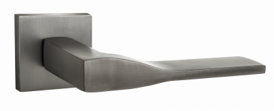 Ручка дв. "Турин", серия SLIM, матовый черный никель