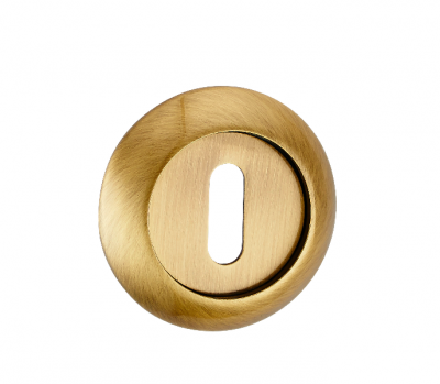 Накладка под сувальдный ключ РЕНЦ, бронза ант.