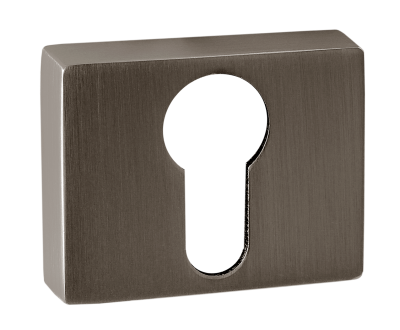 Накладка на цилиндр PUERTO, матовый черный никель