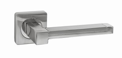 Ручка дверная Puerto, хром матовый/хром блестящий