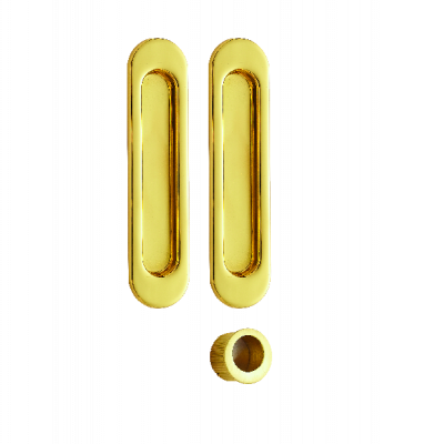 Ручки для раздвижных дверей, бронза ант.