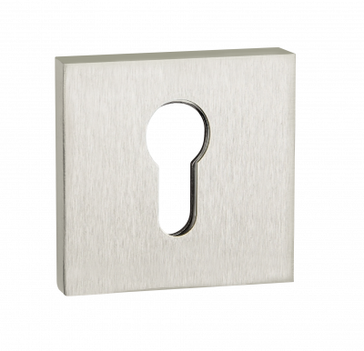 Накладка кв. на цилиндр PUERTO, жемчужный