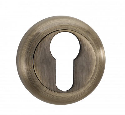 Накладка на цилиндр РЕНЦ, бронза античная.